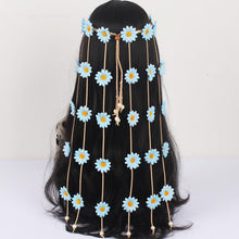 Load image into Gallery viewer, Headdress garland daisy flower headband