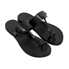 Load image into Gallery viewer, Plain Flat Peep Toe Casual Comfort Sandals