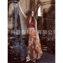 Load image into Gallery viewer, Bohemian Printed Casual Swing Skirt