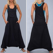 Load image into Gallery viewer, Strap Solid Color Loose Jumpsuit