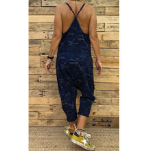 Load image into Gallery viewer, Sling Camouflage Loose Jumpsuit