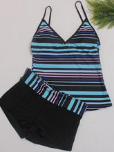 Load image into Gallery viewer, High waist split ladies swimsuit