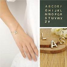 Load image into Gallery viewer, English letters 26 letters simple bracelet