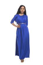 Load image into Gallery viewer, V collar sexy Slim dress plus size evening dress 6 COLORS