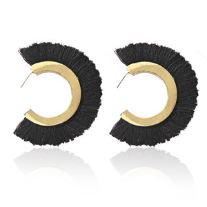 Statement Bohemia Fashion  Big Earrings for Women Jewelry tassel earrings Party