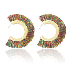 Load image into Gallery viewer, Statement Bohemia Fashion  Big Earrings for Women Jewelry tassel earrings Party