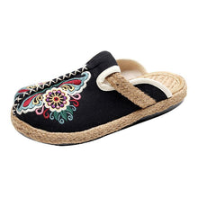 Load image into Gallery viewer, Creative ethnic trend cloth shoes women&#39;s ancient embroidered women&#39;s shoes hand-woven shoes spread the supply explosions