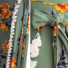 Load image into Gallery viewer, Bohemian Beach Long Skirt with Split Irregular Seaside Halter Strap Print Dress