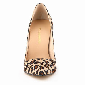 Serpentine Leopard Zebra Pattern High Heel Women'S Shoes