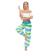 Load image into Gallery viewer, Summer bohemian sports fitness yoga pants-1
