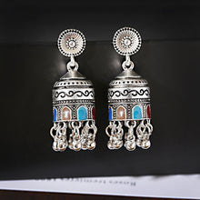 Load image into Gallery viewer, New Tibetan personality Tassel Earrings retro national temperament Earrings