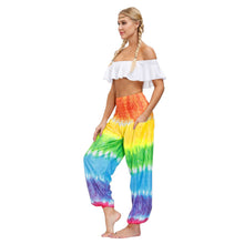 Load image into Gallery viewer, Summer bohemian sports fitness yoga pants-1