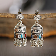 Load image into Gallery viewer, New Tibetan personality Tassel Earrings retro national temperament Earrings