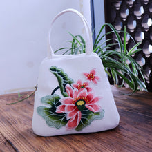 Load image into Gallery viewer, Ethnic embroidery BAG canvas leisure bag handbag embroidery three-dimensional bag