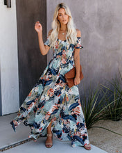 Load image into Gallery viewer, New Bohemian Dress Print Swing Dress Long Skirt
