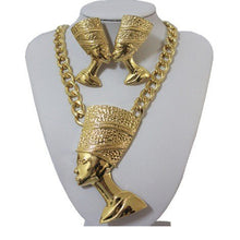 Load image into Gallery viewer, Egyptian Pharaoh Noble Exaggerated Alloy Necklace