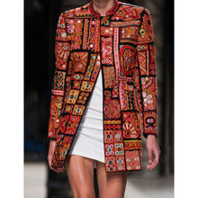 Load image into Gallery viewer, Long-sleeved cardigan jacket for digital printing