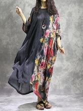 Load image into Gallery viewer, Floral Loose Casual Maxi Dress