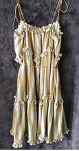 Load image into Gallery viewer, 2018 Stripe Sleeveless Irregular Beach Dress
