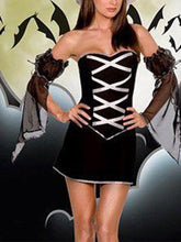 Load image into Gallery viewer, Halloween Cosplay Off Shoulder Mini Dress