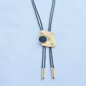 Irregular Exaggerated Stitching Necklace