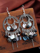Load image into Gallery viewer, Retro Fashion Bohemia Tassel Style Alloy Earrings