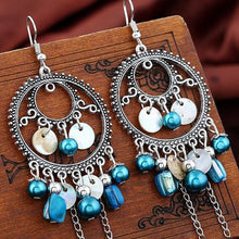 Load image into Gallery viewer, Retro Fashion Bohemia Tassel Style Alloy Earrings