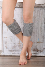 Load image into Gallery viewer, Boot cuff thick short-sleeved thick thick bamboo knit wool yarn socks - 8