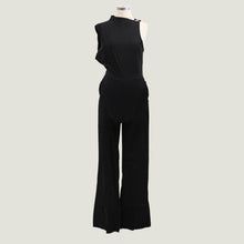 Load image into Gallery viewer, Fashion rompers womens jumpsuit OL Elegant Plain Wide Leg One Shoulder Long Playsuit Jumpsuit combinaison femme