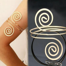 Load image into Gallery viewer, Retro exaggerated note multi-layer arm bracelet