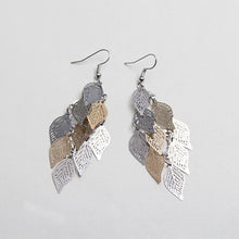 Load image into Gallery viewer, Seven Color Xiao Jiu Leaves Fashion Earrings Earrings