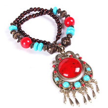 Load image into Gallery viewer, New Bohemian Hand-Woven Woven Rice Beads Necklace