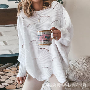 Solid Color  Thin Sweater Women