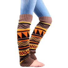 Load image into Gallery viewer, Bohemia Knitted Over Knee Long Leg Warmers