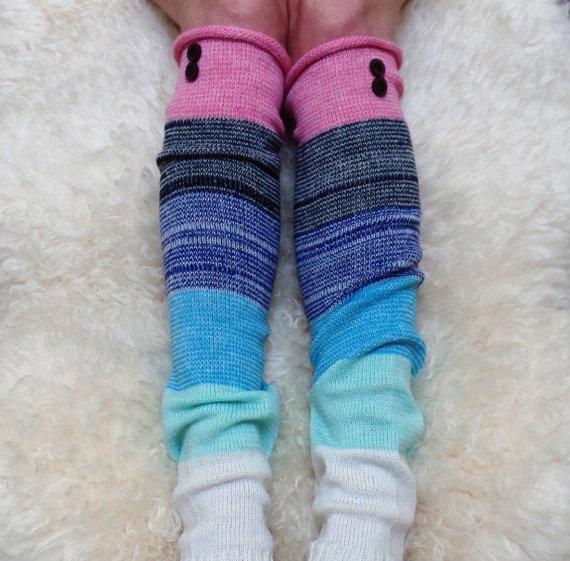 Winter Over Knee Warm Boot Socks Long Leg Warmers