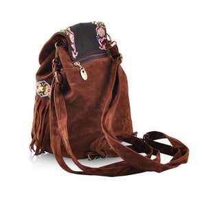 National Style Embroidered Personality Shoulder Bag