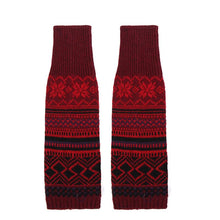 Load image into Gallery viewer, Winter Bohemian Boot Cuffs Knit Crochet Leg Warmers Socks