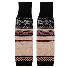 Load image into Gallery viewer, Winter Bohemian Boot Cuffs Knit Crochet Leg Warmers Socks