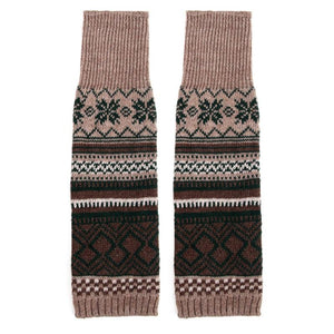 Winter Bohemian Boot Cuffs Knit Crochet Leg Warmers Socks