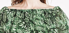Load image into Gallery viewer, Printed Chiffon Short Sleeve Short Mini Dress