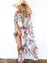 Load image into Gallery viewer, Sexy Off-the-shoulder Split Beach Maxi Dress