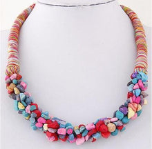 Load image into Gallery viewer, Women s Bohemia Style Coral Stone Necklace