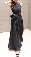 Load image into Gallery viewer, Summer Chiffon Sleeveless Bohemia Maxi Dress