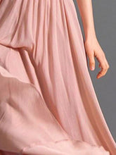 Load image into Gallery viewer, V-Neck Ruched Plain Evening Dress