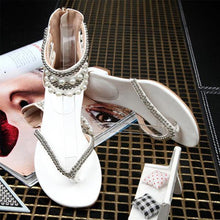 Load image into Gallery viewer, Behemian Summer Ankle Straps Fashion New Beaded Sandals Women&#39;s Shoes