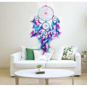 Colorful Feather Home Wall Car Pendant Decoration Dreamcatcher
