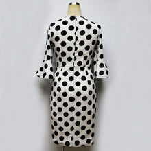 Load image into Gallery viewer, Polka Dot Bodycon Mini Dress