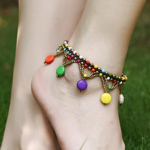 Original Turquoise Bohemian Beach Anklet Accessories