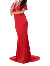 Load image into Gallery viewer, SEXY Fashion Slim fishtail long section celebrity evening gown