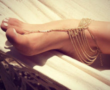 Load image into Gallery viewer, Summer hot sale fashion shoot multi-layer chain with anklet Beach for sexy Girls